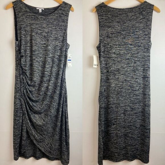 Bar III- Tulip-Hem Ruched-Side Dress - Picture 4 of 11